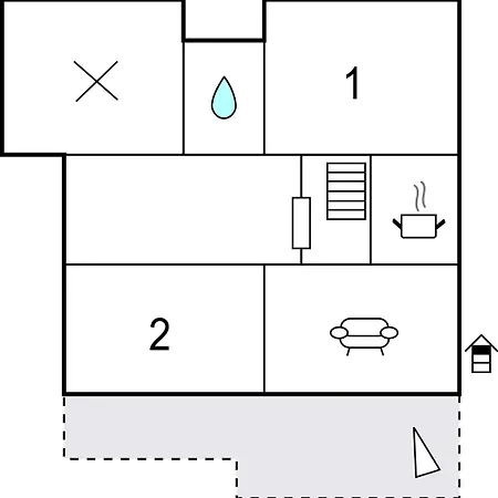 2 Bedroom Cozy In Apartamento *